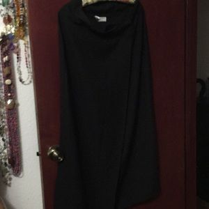 Vintage Jay Jacobs black wrap skirt. Size 8?